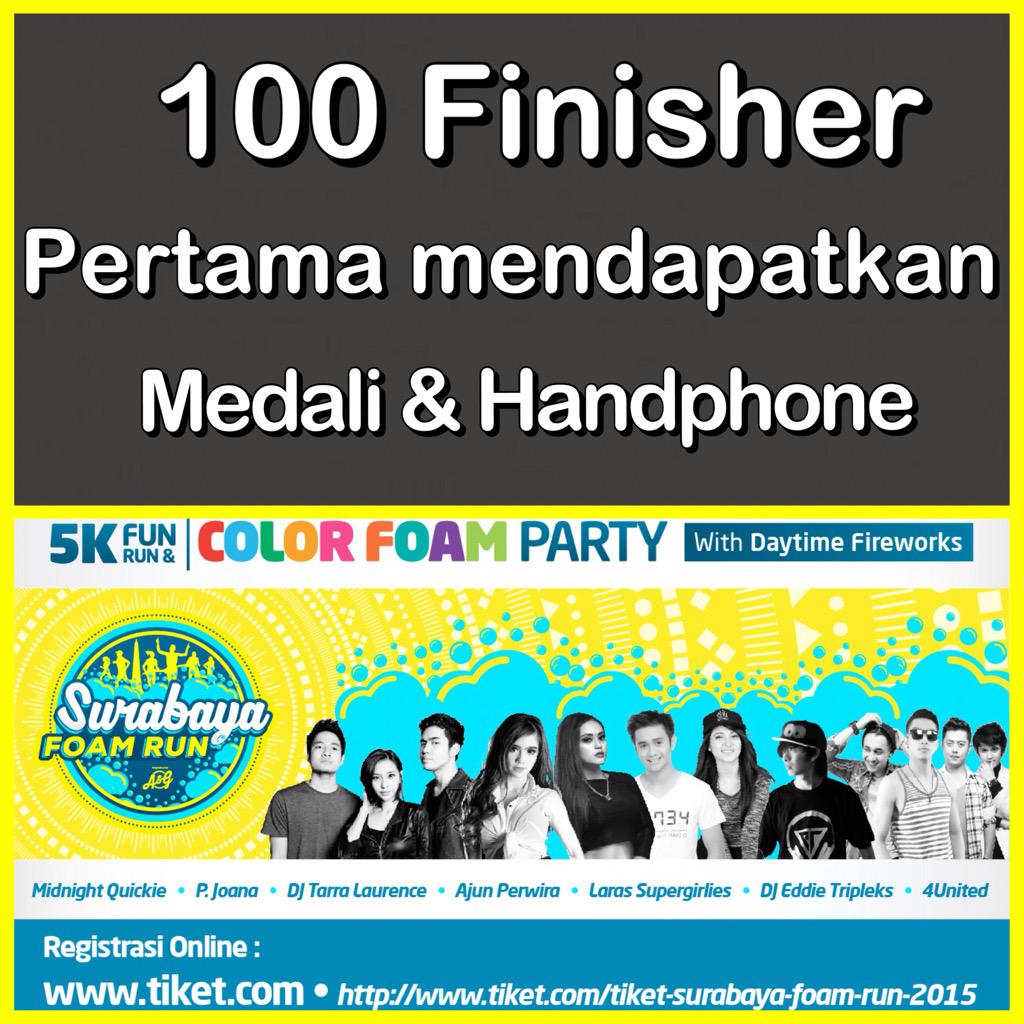 Indonesia Foam Run tweet media