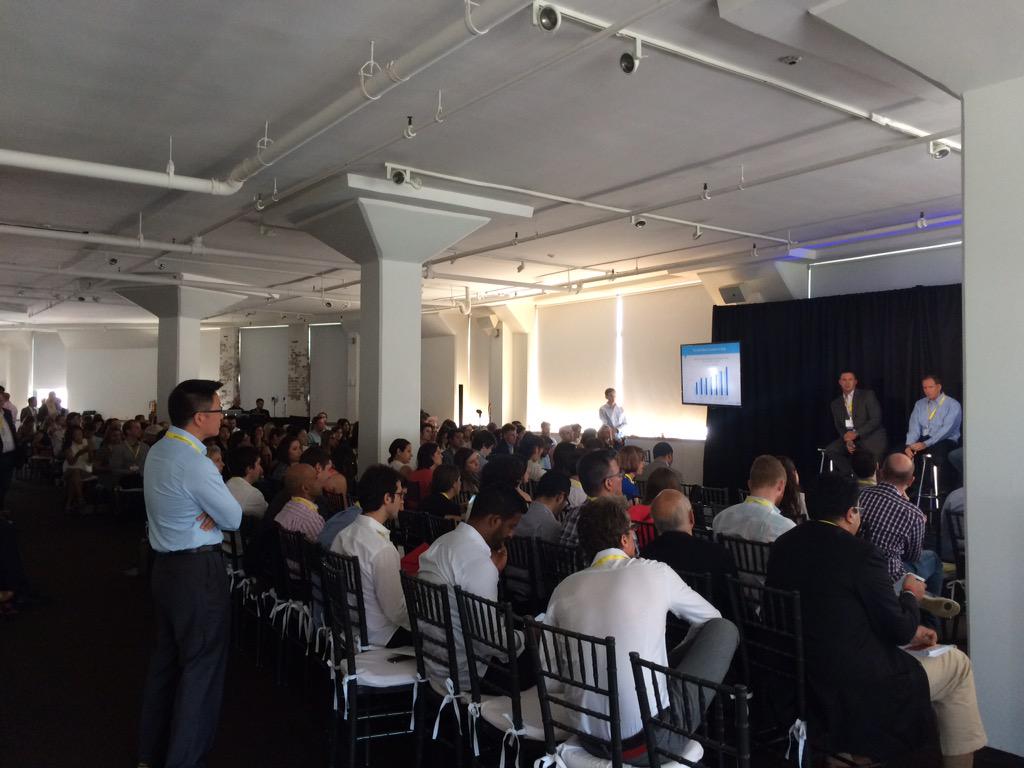 jayweintraub's tweet photo. So excited to see the packed house of #GrowCommerce2015 @GrowCo http://t.co/VVjuk6ZIyx