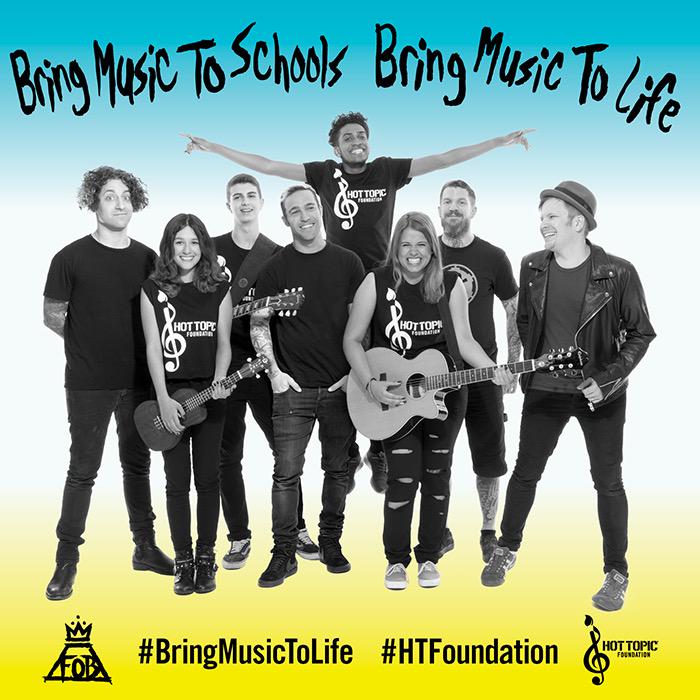 FOBAlerts's tweet photo. Help the #HTFoundation and @falloutboy bring music to schools! Read more here: http://t.co/06ZxKnxnPu via @HotTopic http://t.co/0DhAJClpdX