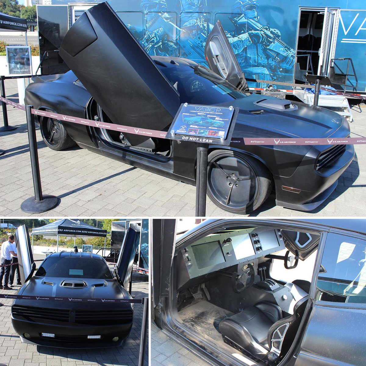 LeMayACM's tweet photo. @JBLM_PAO, @JBLMMWR - Visit #LeMayACM today & tomorrow to see the @usairforce Vapor #AFSupercar! http://t.co/HQFITt6DTg