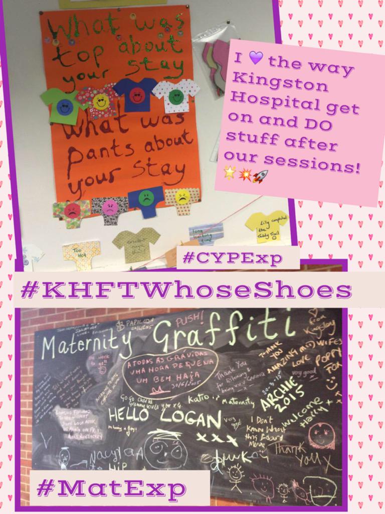 Fantastic <a href="/KHFTpaeds/">KHFTpaeds</a>! And I've made u a little collage 😉 #CYPExp #MatExp #KHFTWhoseShoes #CYPMeFirst @FWmaternitykhft