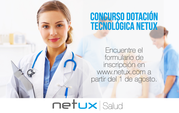 GrupoNetux's tweet photo. Netux abre concurso de dotación tecnológica para clínicas y hospitales de Antioquia. http://t.co/Q4jzBMr9Gs http://t.co/4GGnCVOXcp