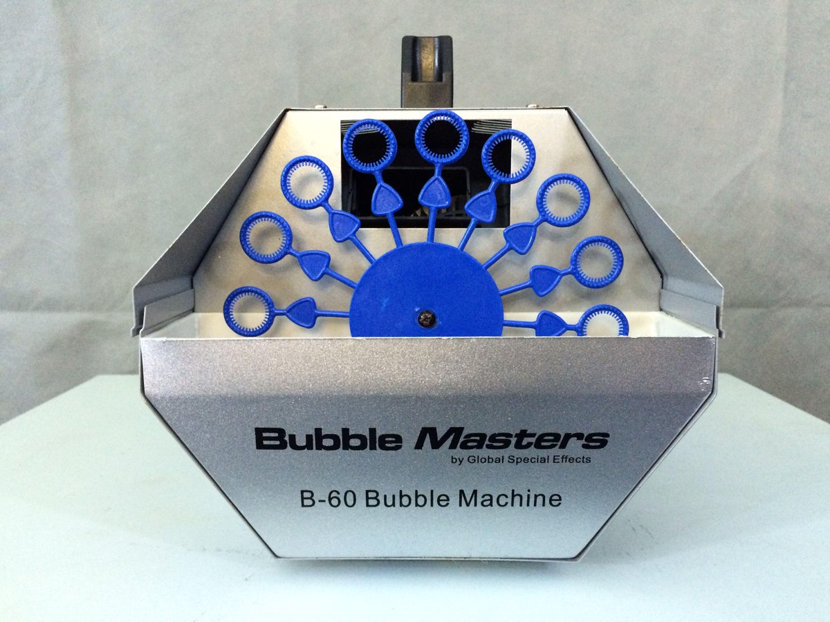 Our B-60 Bubble Machine. Just one of our many special effects products, visit our website to learn more.