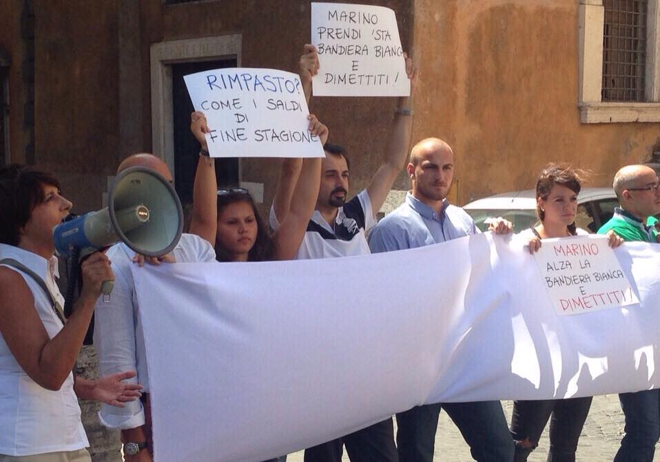 Roma, <a href="/AngelilliR/">Roberta Angelilli</a>: Ncd consegna bandiera bianca a Marino, Sindaco arrenditi agenparl.com/roma-angelilli…