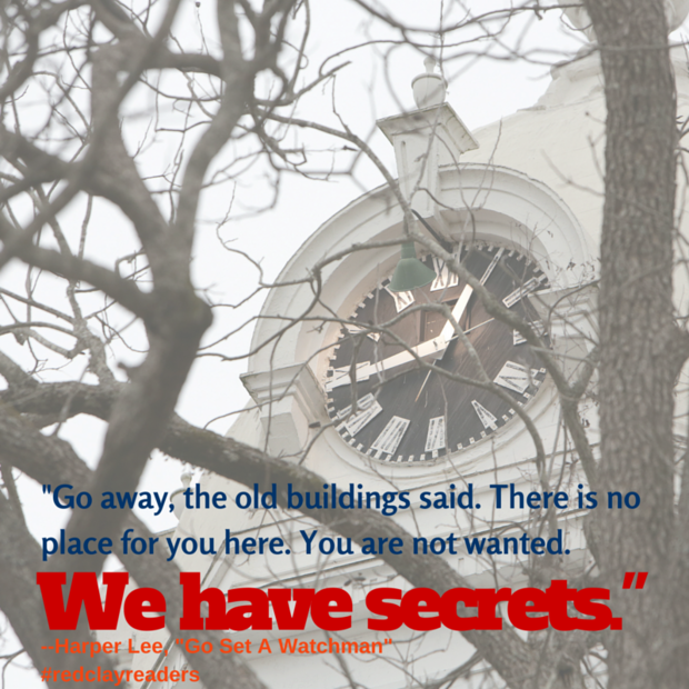 aldotcom's tweet photo. The revelation we've all been dreading comes in Chapter 8 of #GoSetaWatchman. http://t.co/USPLHQ9E3g #RedClayReaders http://t.co/qT3xtmhh6E