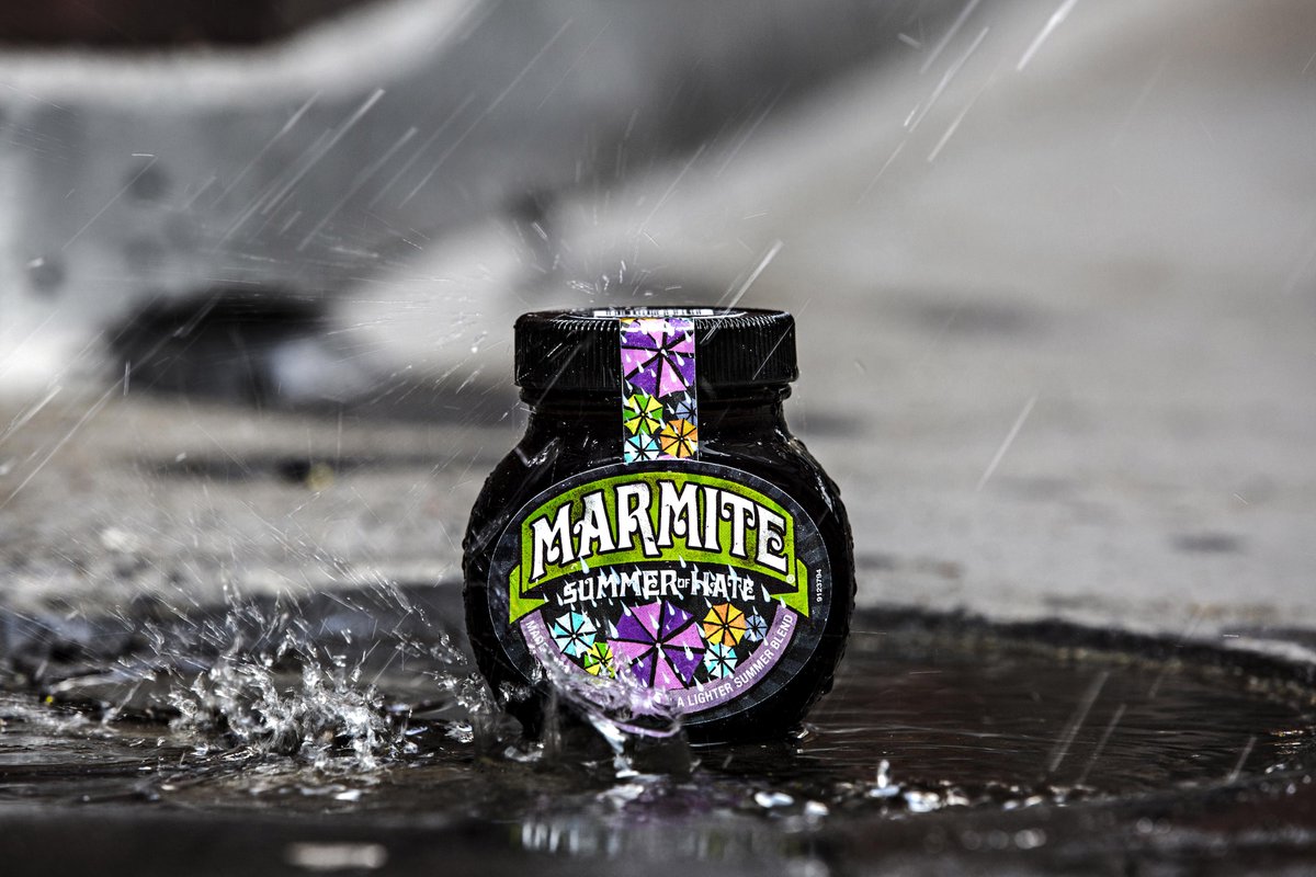 marmite's tweet photo. BIG news...I've got five 'Summer of Hate' jars up for grabs. Want one? RT by 4pm 31/7 to enter! #MarmiteSummer http://t.co/8OYoP4m3N2