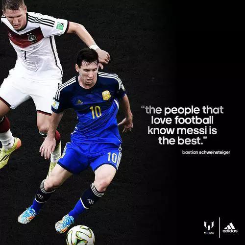 FootballFactly's tweet image. Schweinsteiger on Messi.