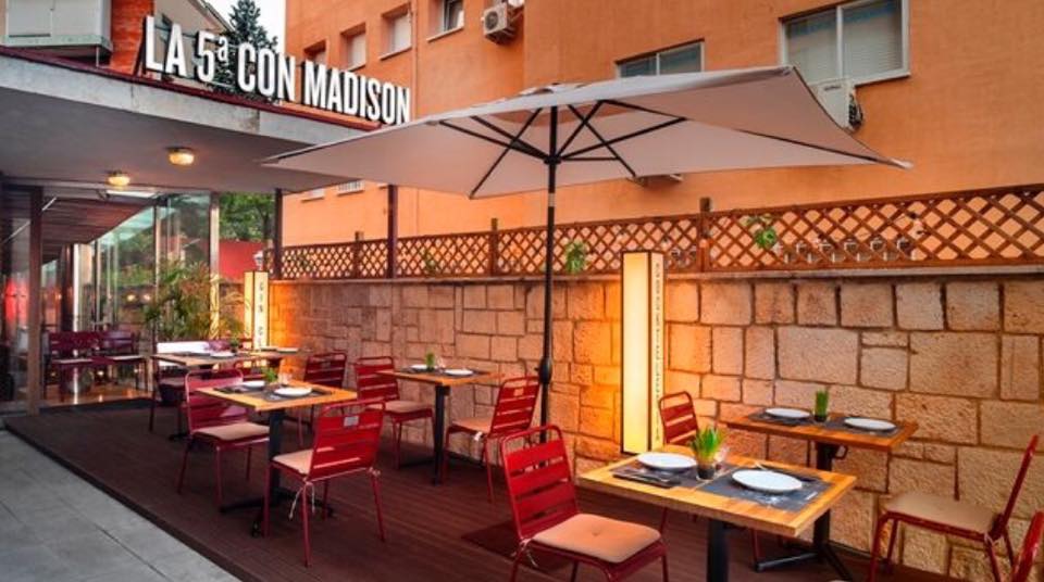 La5conMadison's tweet photo. ¿Qué os parece nuestra terraza en pleno Concha Espina? http://t.co/QMtSTXTgaa