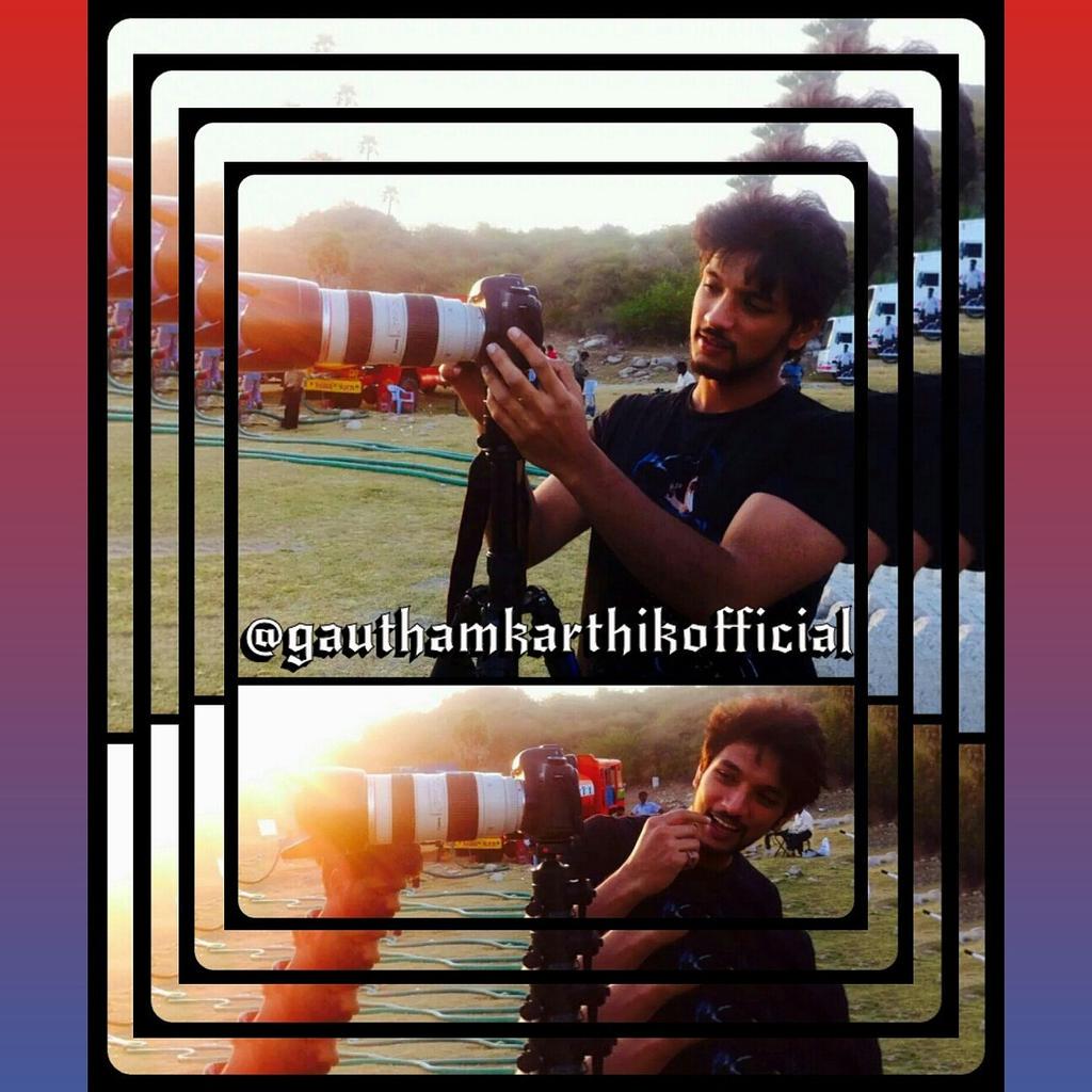 gauthamkrthk's tweet photo. Shooting pics from GOA!◆◇◆
#Shooting #Photos #Movie #Life #Camera #Goa #Actor #GauthamKarthik ♥♡♥ http://t.co/mm5Z52IOXp