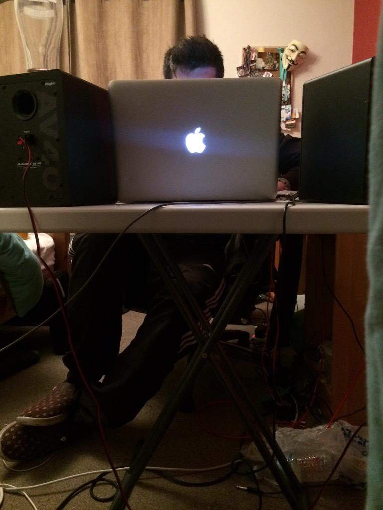 Harmonies. Vocals are almost done! #Metanoia