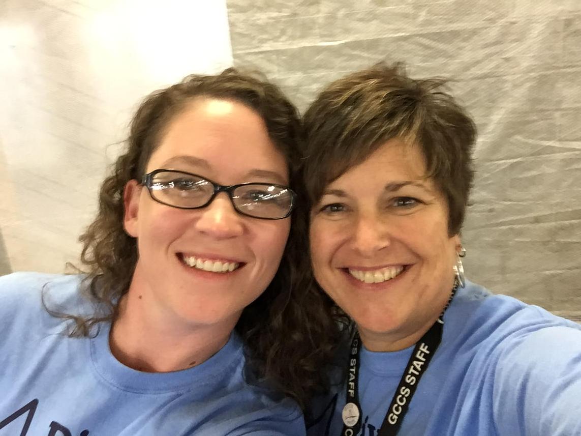 Bridgepoint office is well taken care of...so glad to have my Sarah Grace!! #gccspride #BESpride