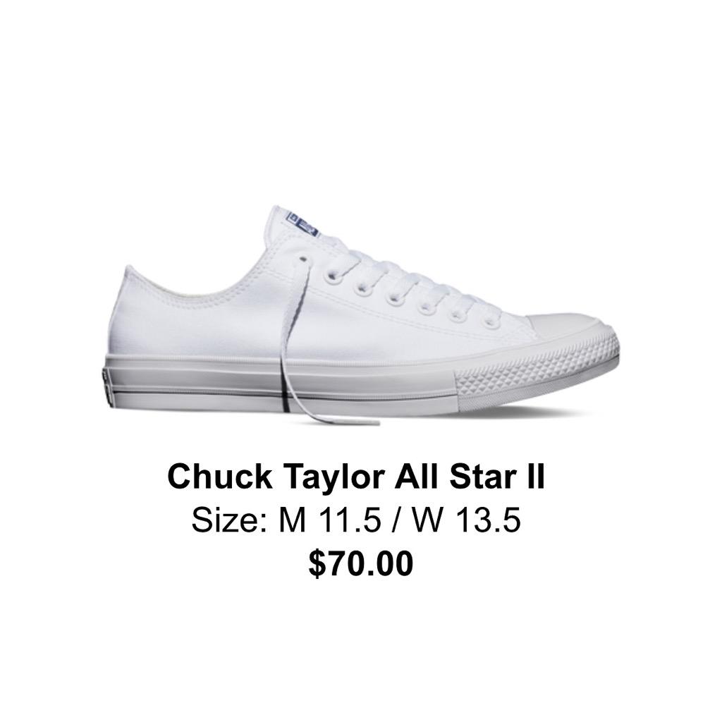 GregTish_'s tweet photo. Just ordered some of the new All Stars today @Converse #allstarII #converse http://t.co/b313Gu8u4e