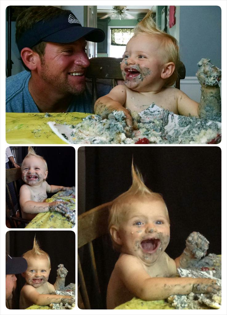 ScottAlms's tweet image. Happy 1st Birthday to my little Simeon Jett!!!!! I love you son!