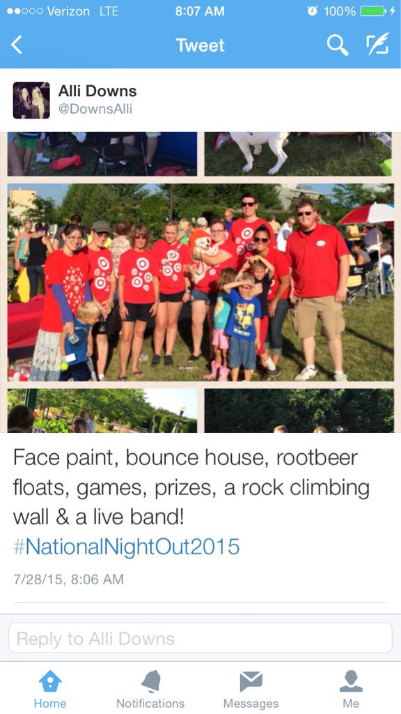 A beautiful night for #NationalNightOut. <a href="/ErinMannick/">Erin Mannick</a> <a href="/danmalam_7/">Dan Malam</a> <a href="/DaleVenteicher/">Dale Venteicher</a> <a href="/JessLehman9/">Jessica Lehman</a> <a href="/ShannonGehrmann/">Shannon Gehrmann</a>