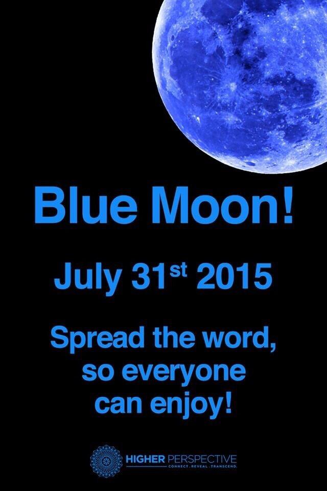 CityHype_SMG's tweet photo. Blue moon, 31 July 2015 http://t.co/CLNeeAIV95