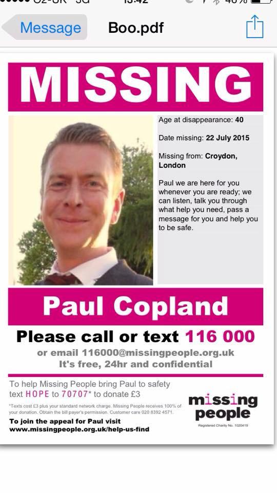 SupermumSurrey's tweet photo. Have you seen Paul #getboohome #surrey #croydon #godstone @oxted http://t.co/yPnq4UrrKr