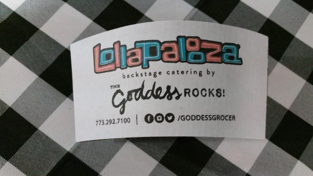 DebbieSharpe's tweet photo. Our new coffee sleep for the week #lollapalooza #goddessgrocer #Goddessrocks http://t.co/XwDUSD6uGo