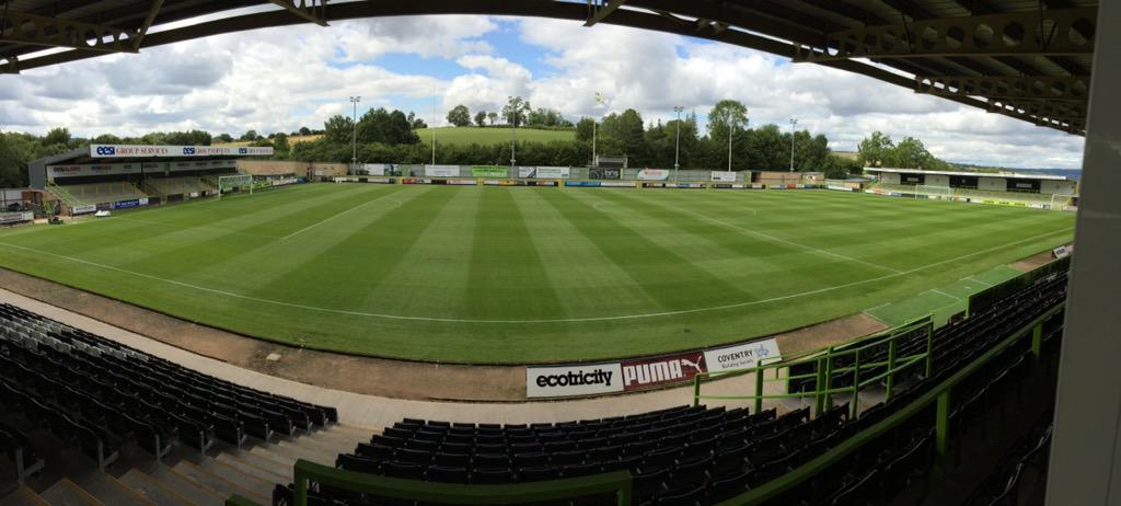 The New Lawn looking good for tonight's opposition <a href="/WBAFCofficial/">retiredWBAFC</a> <a href="/FGRFC_Official/">Forest Green Rovers</a>