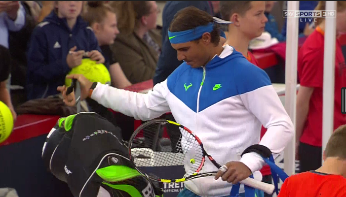 SkySportsTennis's tweet photo. Rafa Nadal v Fernando Verdasco is moments away on Sky Sports 3 at the Hamburg Open http://t.co/wo1I7Vcuxp http://t.co/ryLV2zntKT
