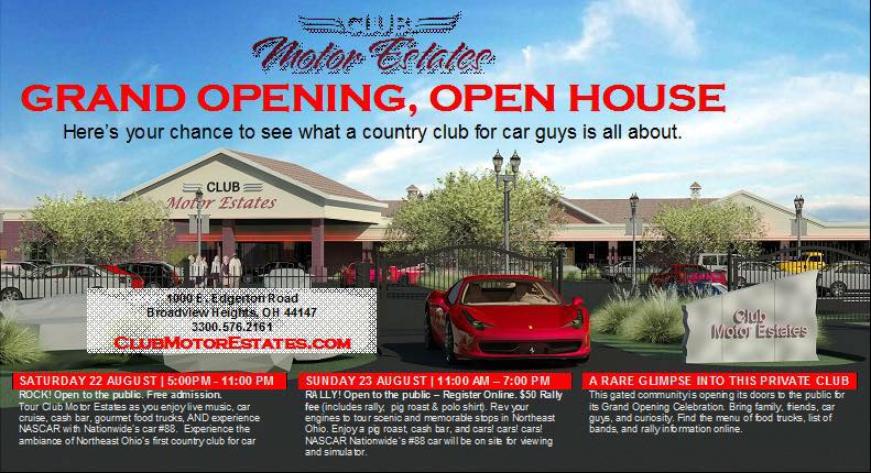 ClubMotorEstate's tweet photo. Car enthusiast center in NEO. #GrandOpening #CarCondos #WhatWouldYoursLookLike http://t.co/S2vpjvEx1Y