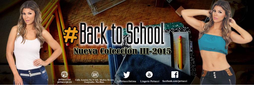 PettacciPR's tweet photo. Llego la nueva colección de "Back to School" Pettacci. Llama para que veas los modelos 787 789-9999. http://t.co/gXEmkNHx2z