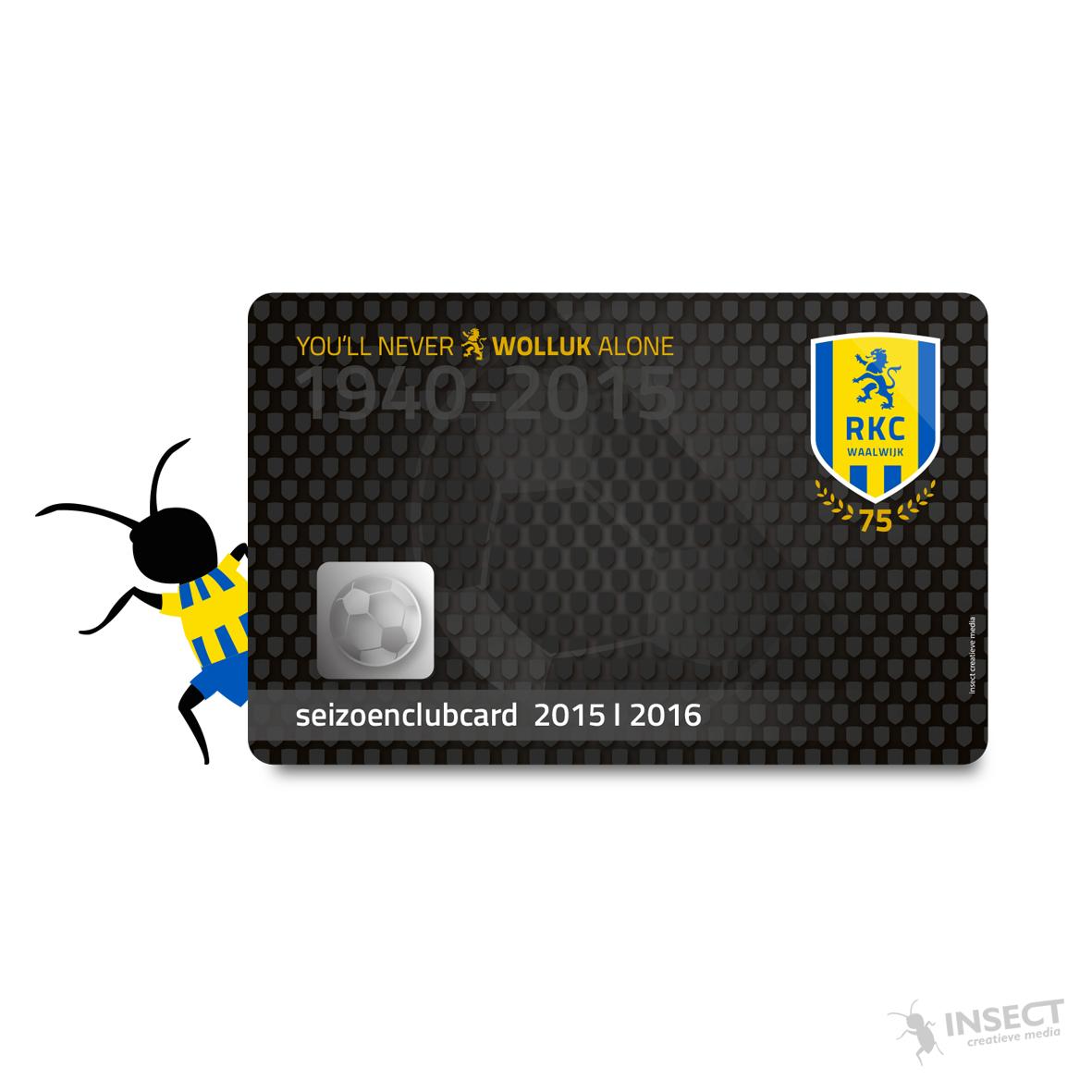 Insectcreatieve's tweet image. Met trots presenteert het team van Insect Creatieve Media ook dit jaar de nieuwe seizoenclubcard van @RKCWAALWIJK