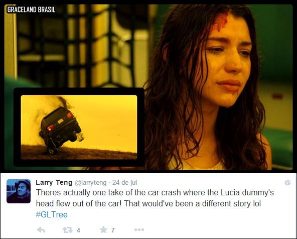 GracelandTVBR's tweet photo. It's not the time to lose our head Lucia😁😁😁 #GLTree #GracelandTV http://t.co/z5yHzlv5LF