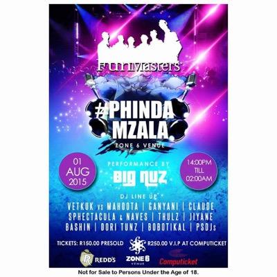 IamVuvu710's tweet image. Kuzobamnandi #PhindaMzala #FunMasters @Zone6Venue @fun_masters wit @ReddsSA @BigNuz_Afroo @DjGanyani @NkanyeziKubheka