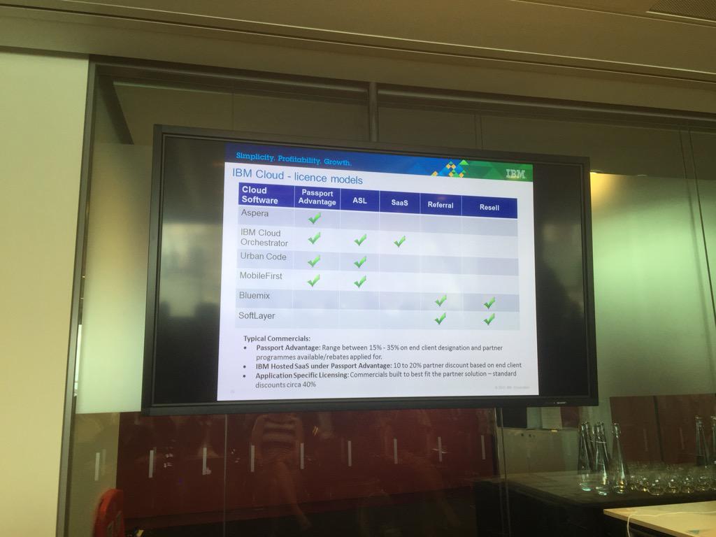 BillMew's tweet photo. #ibmjam: @ibm is doing its best to simplify is licence models for partners. Need to know more? Ask @ArrowECS_Mkting http://t.co/mmiwGRFGYO