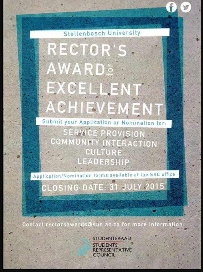 Stellenbosch SRC tweet media