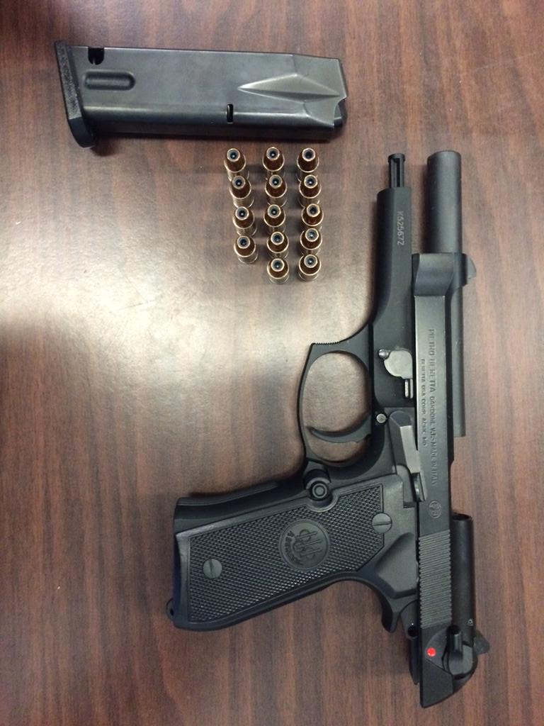 BaltimorePolice's tweet photo. #NoMoreViolence #BPDED Ops investigation led to an arrest and this weapon ๐ซ๐off of Baltimore's Streets. #1Baltimore http://t.co/HypWzfYrEj