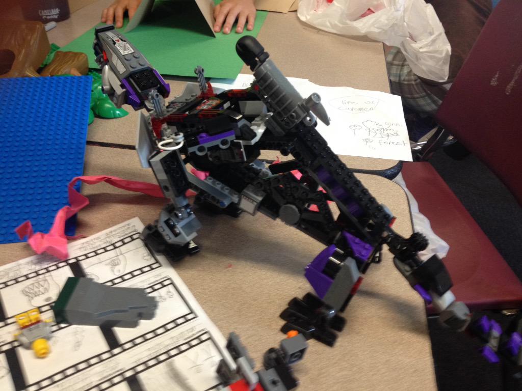 APSSummerFun's tweet image. Building sets for the Lego stop motion movies in LEGO Flix @Incrediflix1