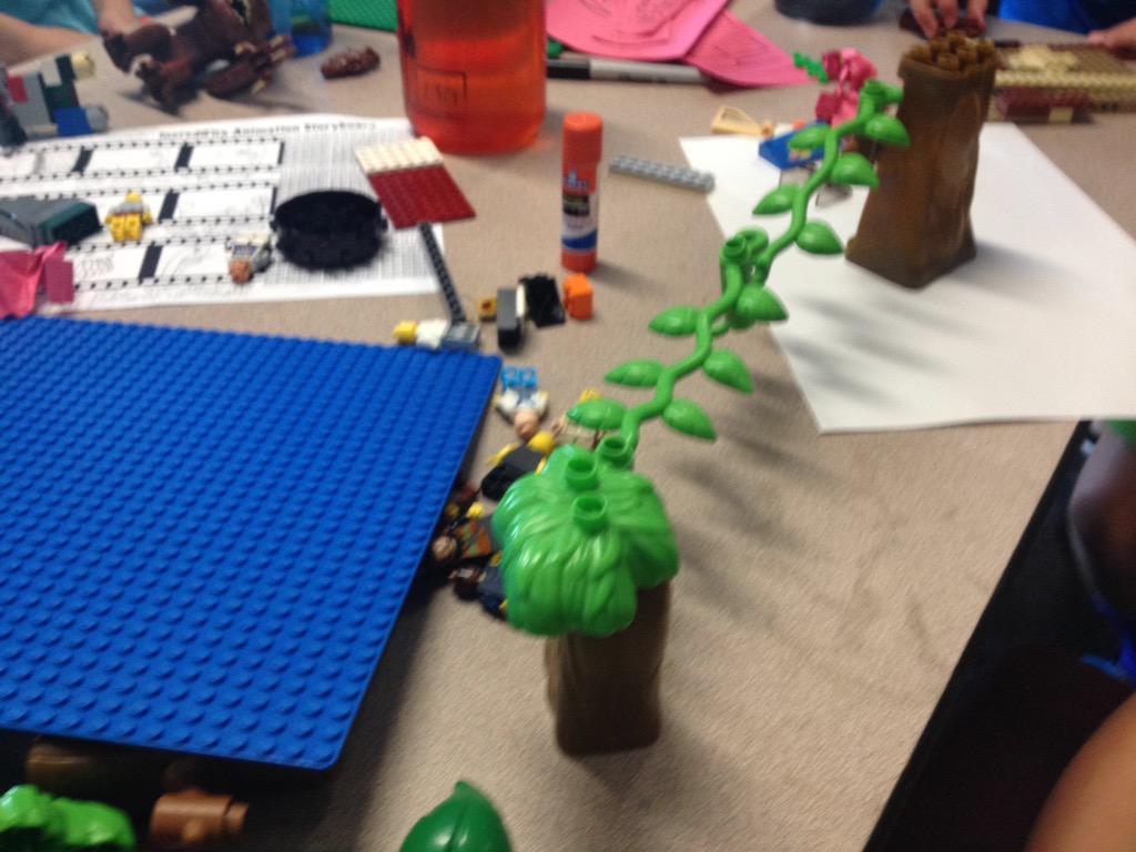 APSSummerFun's tweet image. Building sets for the Lego stop motion movies in LEGO Flix @Incrediflix1