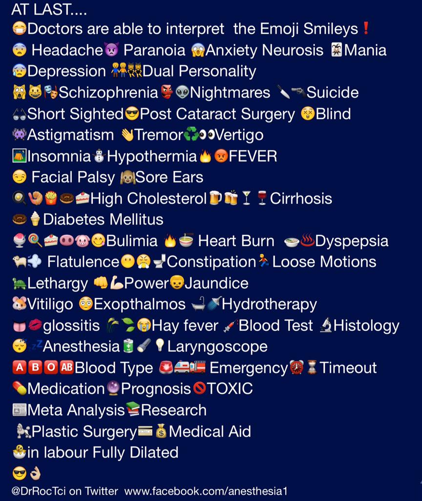 DrRocTci's tweet photo. #Studio_Roc #Smileys Medical Style @mjslabbert @ketaminh @stevenjbutcher @FRCAExams @jrshorthouse @frcatips http://t.co/h75JVfxo3s