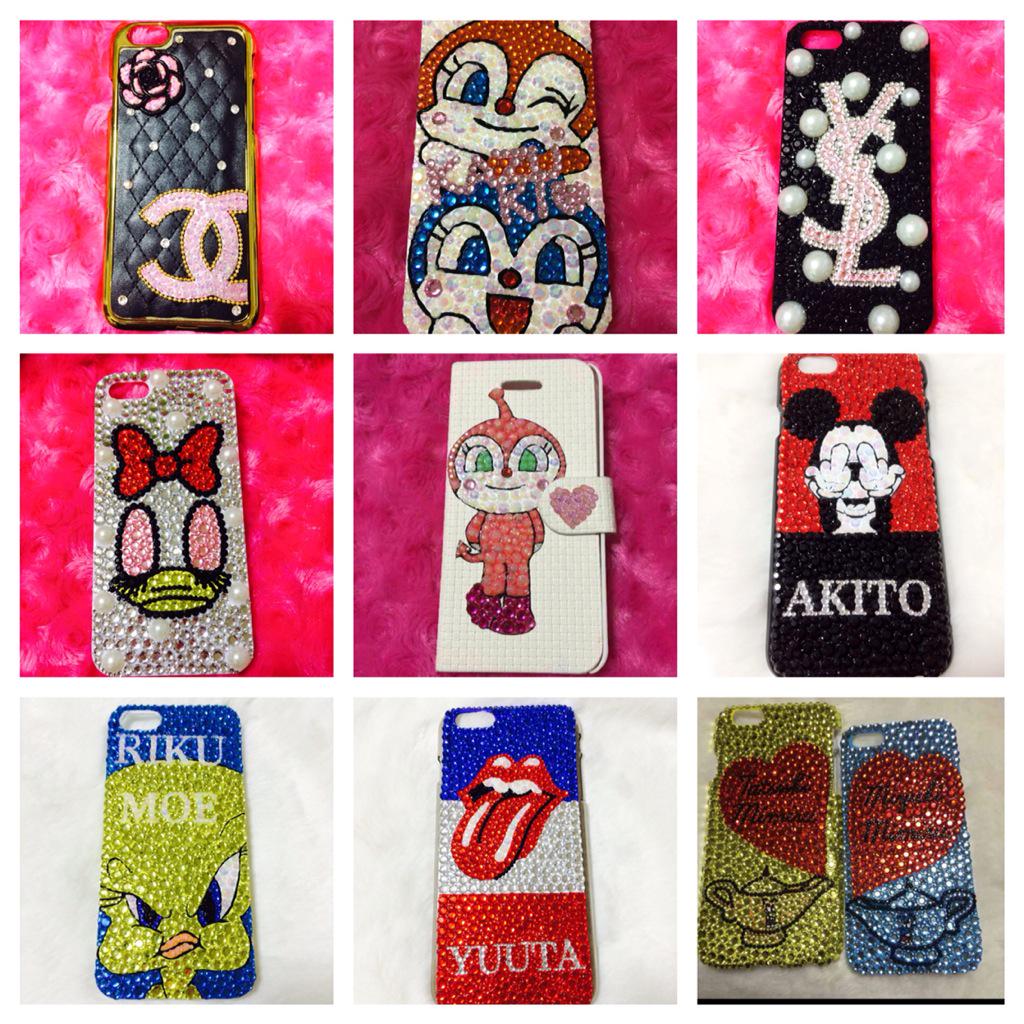 Haru Iphoneケースオーダーデコ受付中です デザインにより値段は異なります じゃんじゃんご相談ください その他シール ヘアピンなど色々 サイドは取れやすいためデコいたしておりません ご希望の方はご相談ください Rt Http T Co