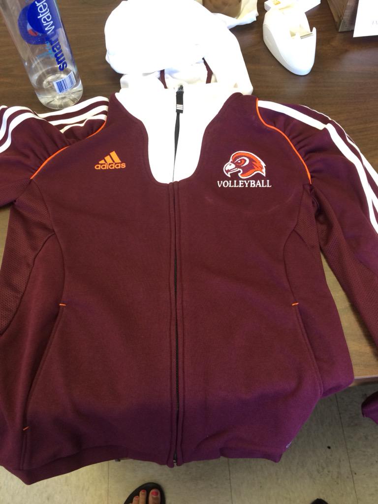 FairmontVball's tweet image. Last of the gear for fall, new Falcon head logo looking good! #ChristmasInJuly #falcongear #FSUVB