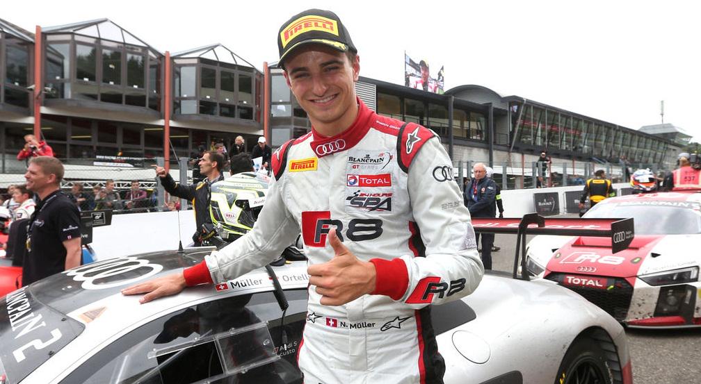 We interviewed #Audi ace <a href="/nico_mueller/">Nico Mueller</a> about the The Spa 24 Hours and DTM => ow.ly/Qbw8l