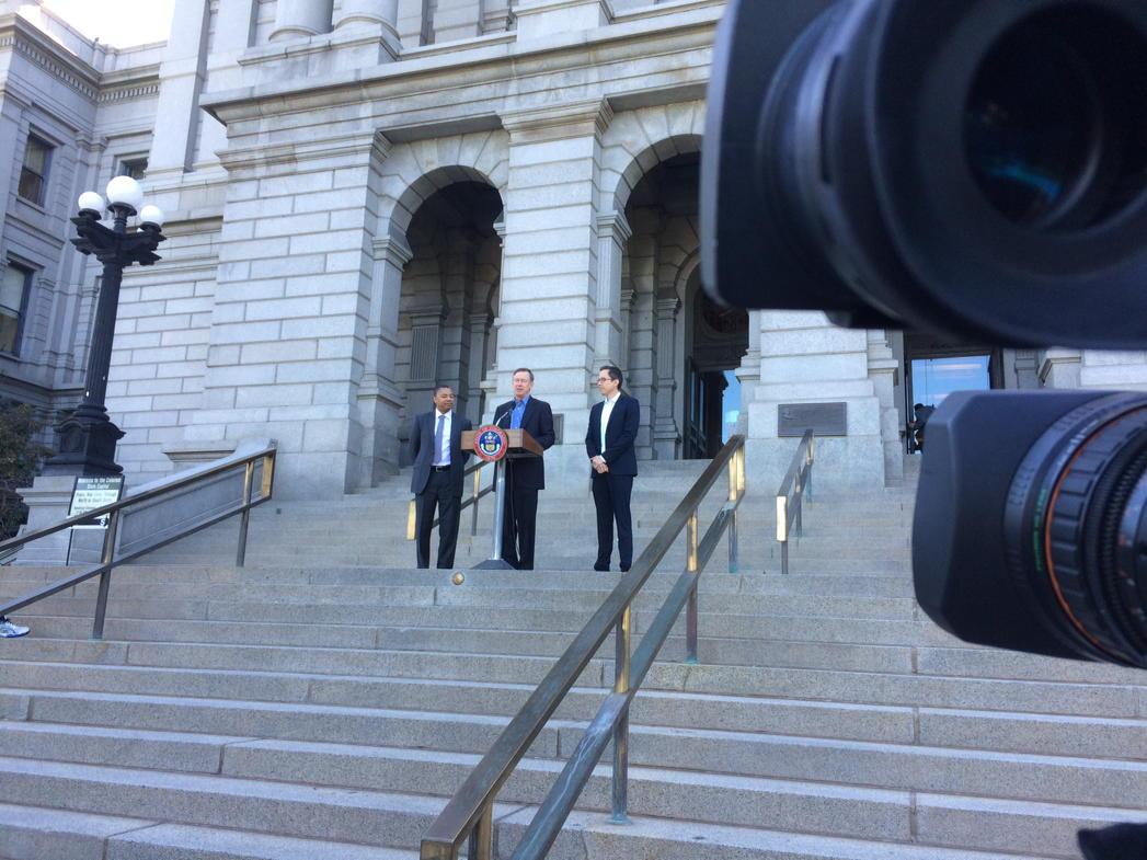 heyguyNBC7's tweet photo. #zenpayroll announces that they are bringing their hdqtrs to CO. Bringing over 1700 jobs. #hickforco. @KDVR http://t.co/czctE9XKFL