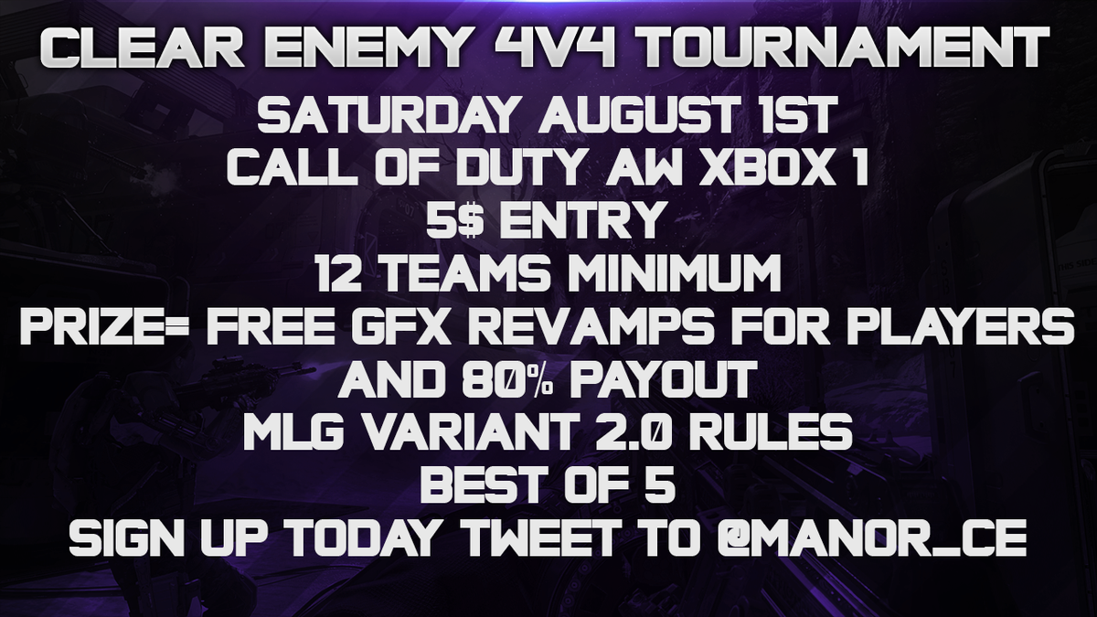 Clear Enemy Tourneys tweet media