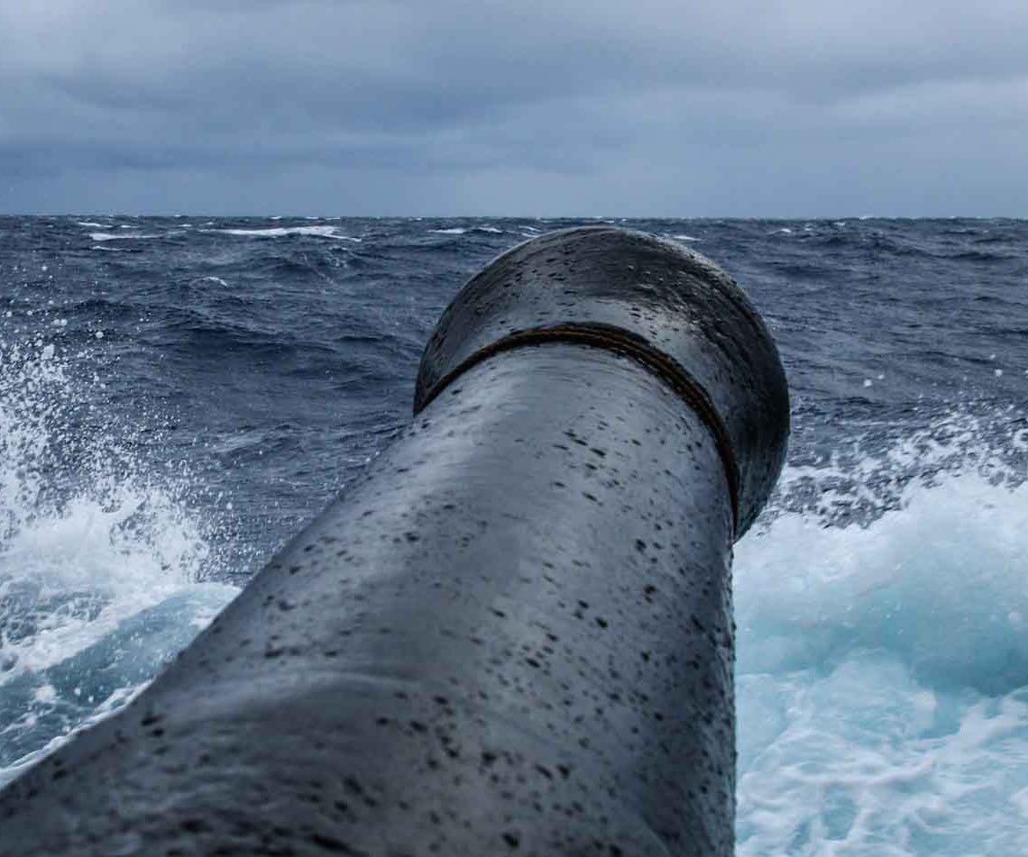 Heave-ho! #Hermione reached her new record speed—9 knots/hr—yesterday while sailing through the stormy N. Atlantic.