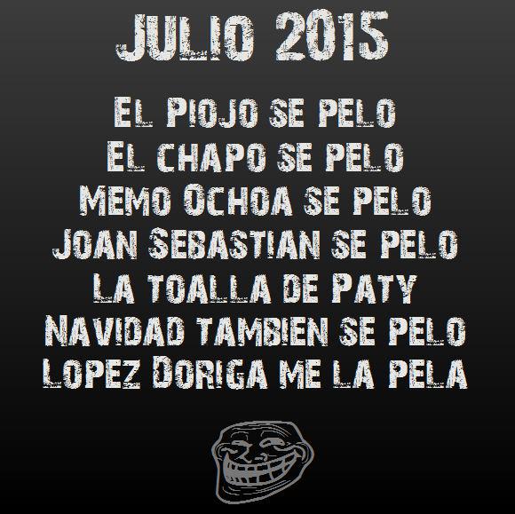 hazme's tweet photo. Resumiendo Julio 2015 #TrabajosParaElPiojo http://t.co/3LL9QF3xdM