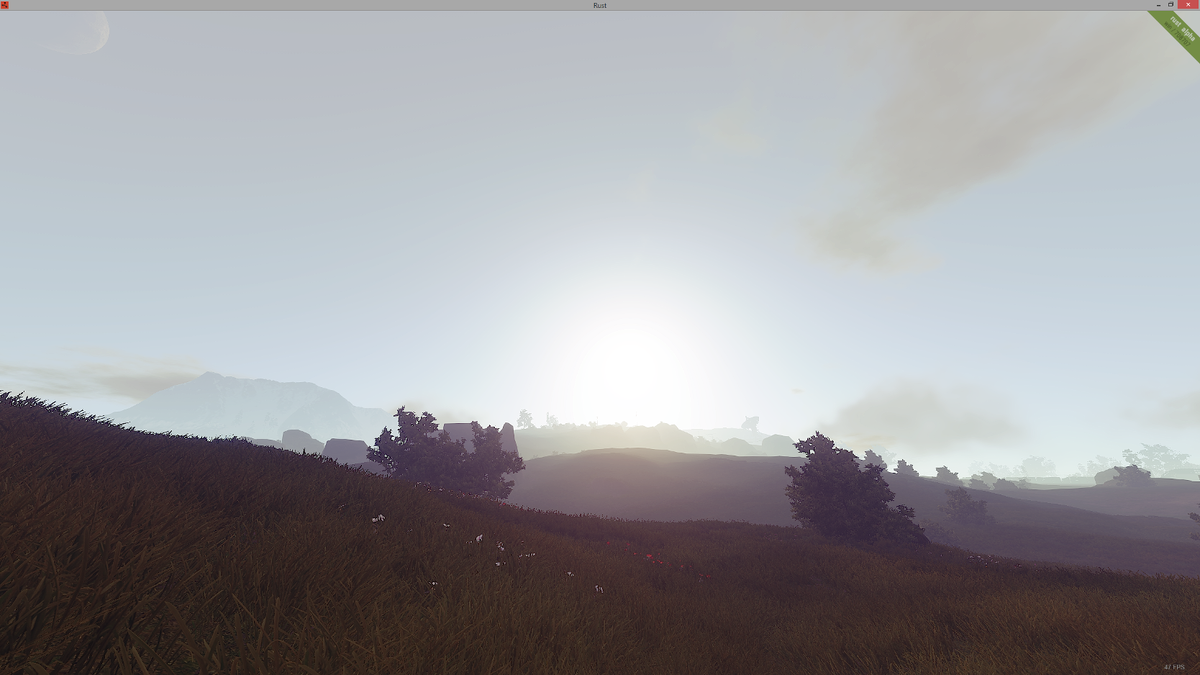 RustBobbylord's tweet photo. @nakedwarriors #Rust #PlayRust a bit foggy today but that is not going to stop us! ;) http://t.co/hyekzvtStY