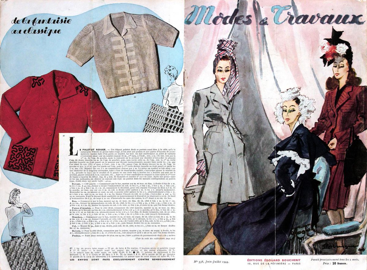1940年代のフランスの女性誌 Togetter 1940年代のフランスの女性誌 Togetter