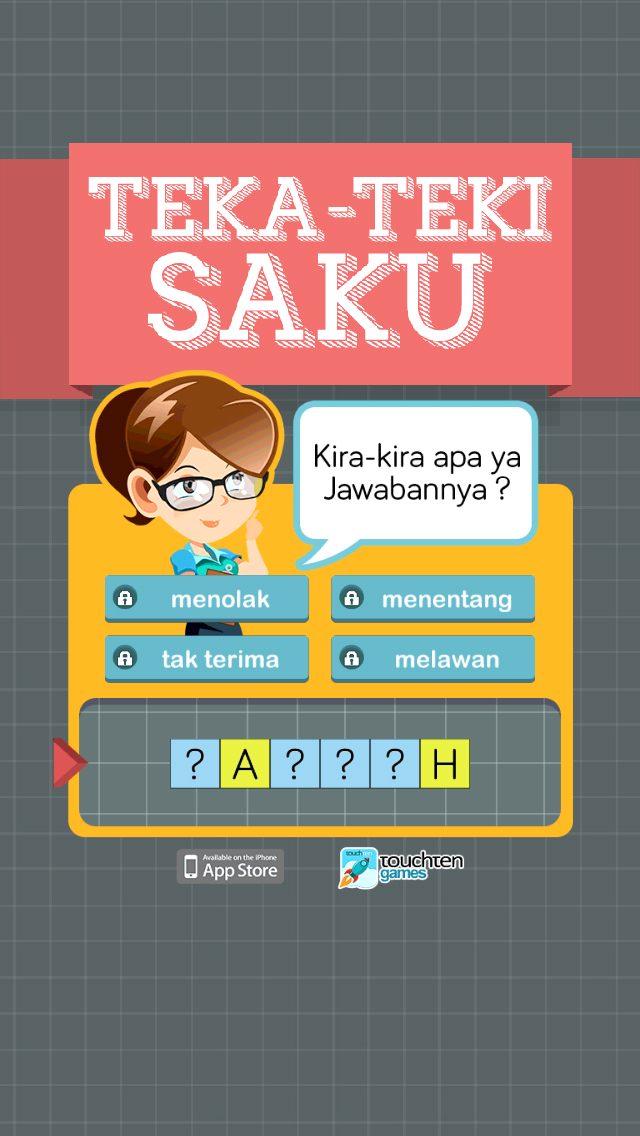 ahmad_ramli's tweet photo. Jawabannya apa ya? Bantu aku memecahkan #TekaTekiSaku ini! download gratis di http://t.co/yhOa6ayz5T @touchtengames http://t.co/lFMSTZul7t