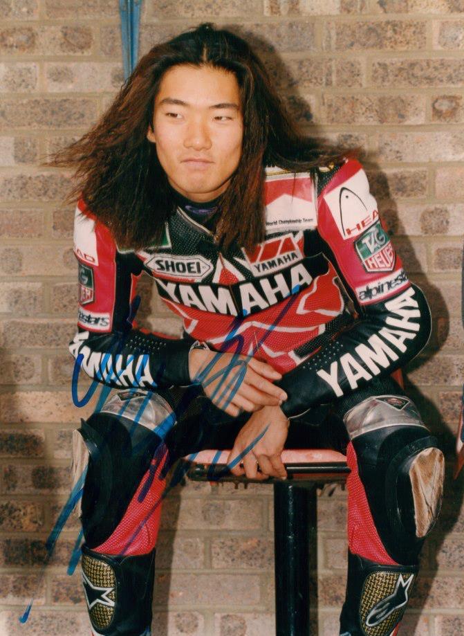 JesSanSan's tweet photo. Nunca fue campeón de #500cc pero Norick Abe era muy querido dentro del paddock y por la afición. Un piloto ganador! http://t.co/kqQfDmw2V5