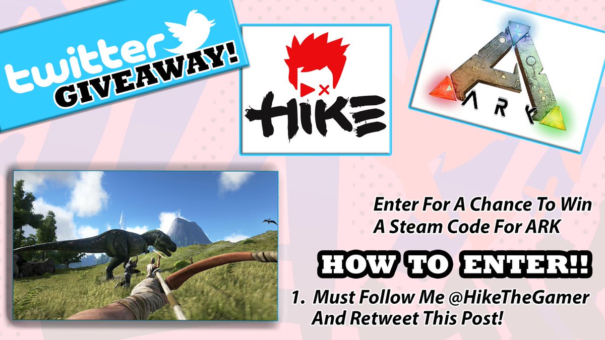 HikeTheGamer's tweet photo. 🎉RT!🎉

Let’s do this! @survivetheark code giveaway! A code every 500 retweets! :D (must be following)

Ends July 31st http://t.co/NAfKj2SIEo