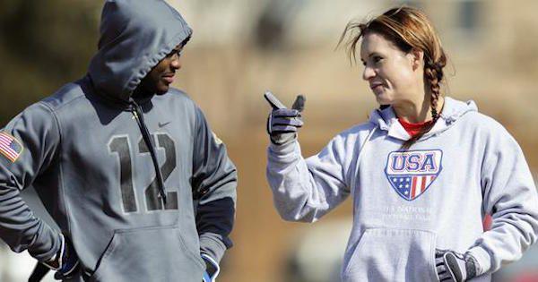 Refinery29's tweet photo. Today is an important day — the @NFL just hired its first female coach ever: http://t.co/ts1a9H8cOj http://t.co/bI5eo0q0yx