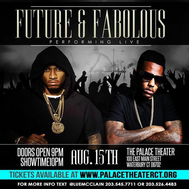 myfabolouslife's tweet photo. RT @LueMcclain: CONNECTICUT!! @1future and @myfabolouslife August 15th just for more realer ‼️‼️‼️‼️‼️ http://t.co/IxjxT3AO4e