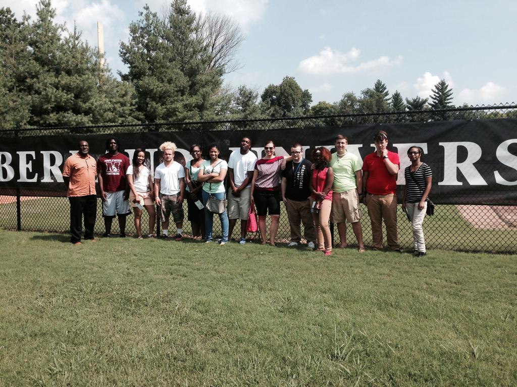 CumberlandU's tweet photo. Glad to have #MaplewoodHS with us today! @TNPromise @tnAchieves #rascalrecruits #learnwhatspossible http://t.co/KqWbybX34f