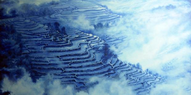 ChinaTopix's tweet photo. Yuanyang Terrace Field is located in Honghe County, in southern Yunan, China http://t.co/XrwwuMqljz
